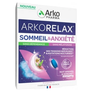 Arkopharma Arkorelax Slaap & Angst, 15 tabletten