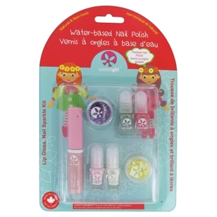 Suncoatgirl Trousse de Brillants à Ongles et Brillant à Lèvres