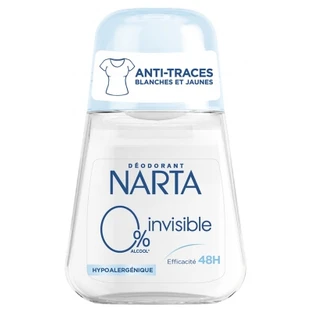 Narta Hypoallergenic Invisible Deodorant 48H 50 ml