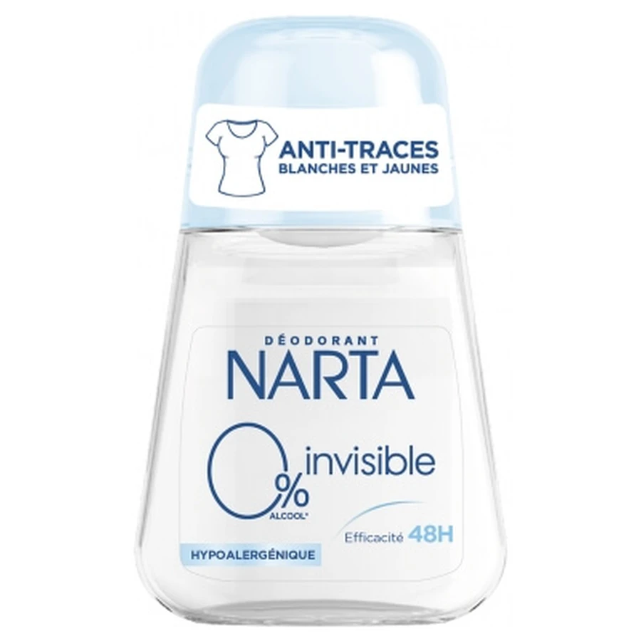 Narta Hypoallergenic Invisible Deodorant 48H 50 ml