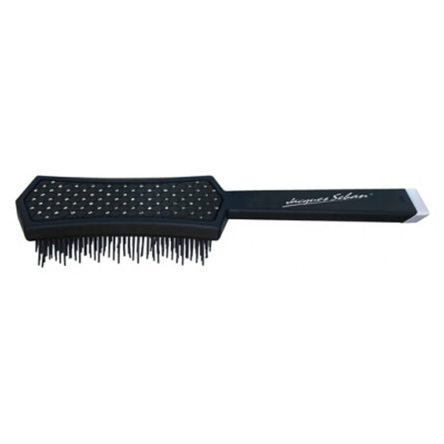 Cepillo «Revolution'Hair» negro con pedrería de Jacques SebanSeban