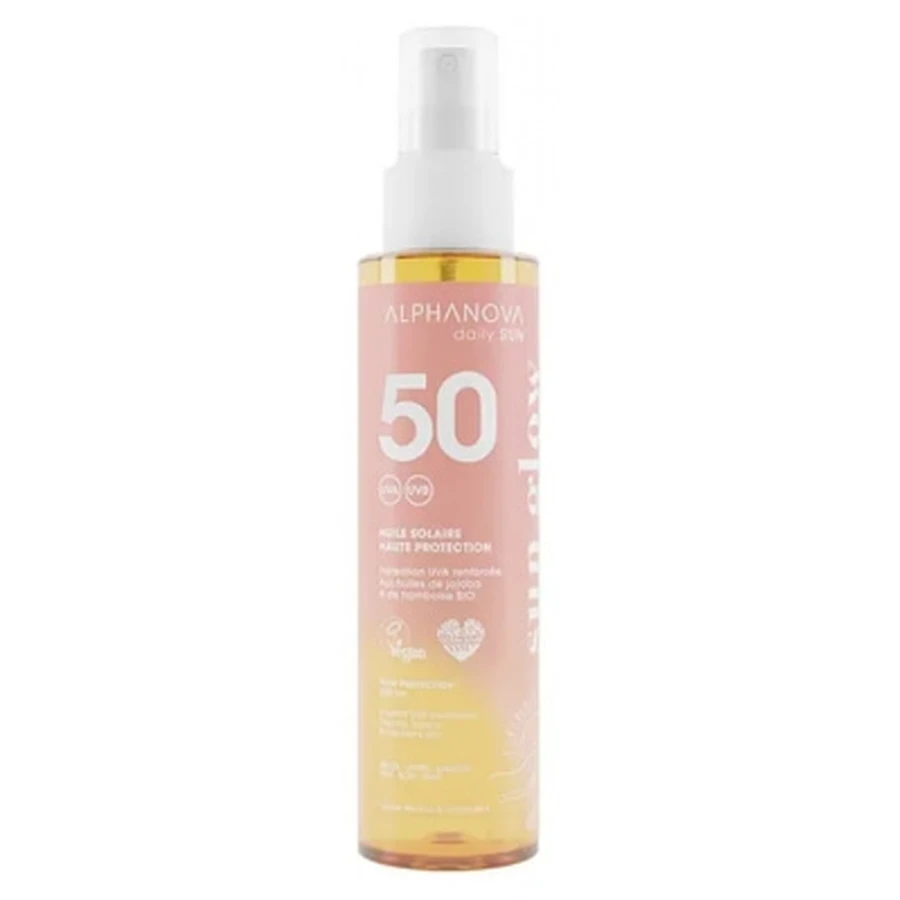 Alphanova Sun Glow Zonnebrandcrème SPF 50, 125 ml