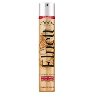 L'Oréal Paris Elnett Laca de fijación fuerte con protección del color, 400 ml