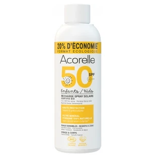 Acorelle Kids Organic SPF 50 Sunscreen Spray Refill, 150 g