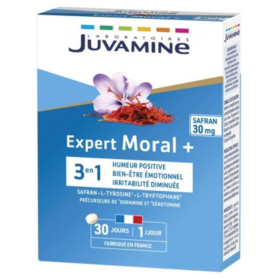Juvamine Expert Moral+ 3-in-1, 30 Tablets