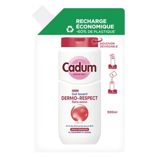 Cadum Dermo-Respect Zeepvrije Reinigingsgel Eco-Navulling 500 ml