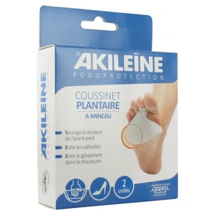 Akileïne Podoprotection – ringförmiges Fußpolster, 2er-Pack
