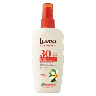 Lovea Tahitian Monoï Feuchtigkeitsspray mit hohem Lichtschutzfaktor 30, 150 ml