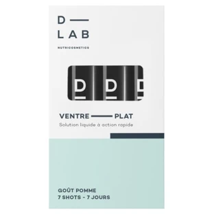 D-Lab Nutricosméticos «Vientre plano», 7 monodosis