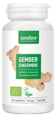 Purasana Biologische Gember, 60 capsules