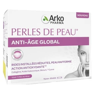 Arkopharma Global Anti-Aging Skin Pearls, 30 Sticks