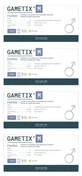 Densmore Gametix M, lote de 4 paquetes de 30 unidades de 5 gramos cada una