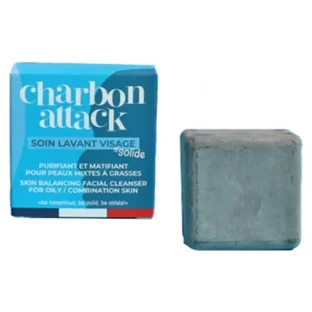 Lamazuna Charbon Attack Festes Gesichtsreinigungsmittel 28 ml