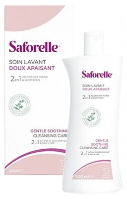 Saforelle Gentle Soothing Cleansing Lotion 500 ml