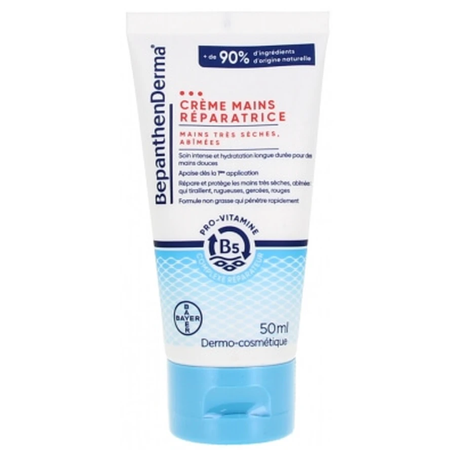 Bepanthen Derma Repairing Cream for Very Dry, Damaged Hands, 50 ml