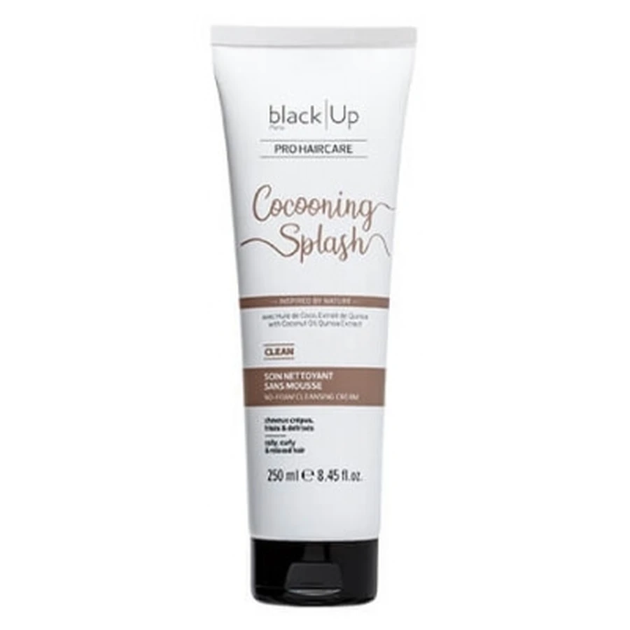Black Up Nicht schäumende Reinigungsbehandlung für strukturiertes Haar: Cocooning Splash