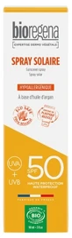 Bioregena Spray Solare Biologico SPF 50, 90 ml
