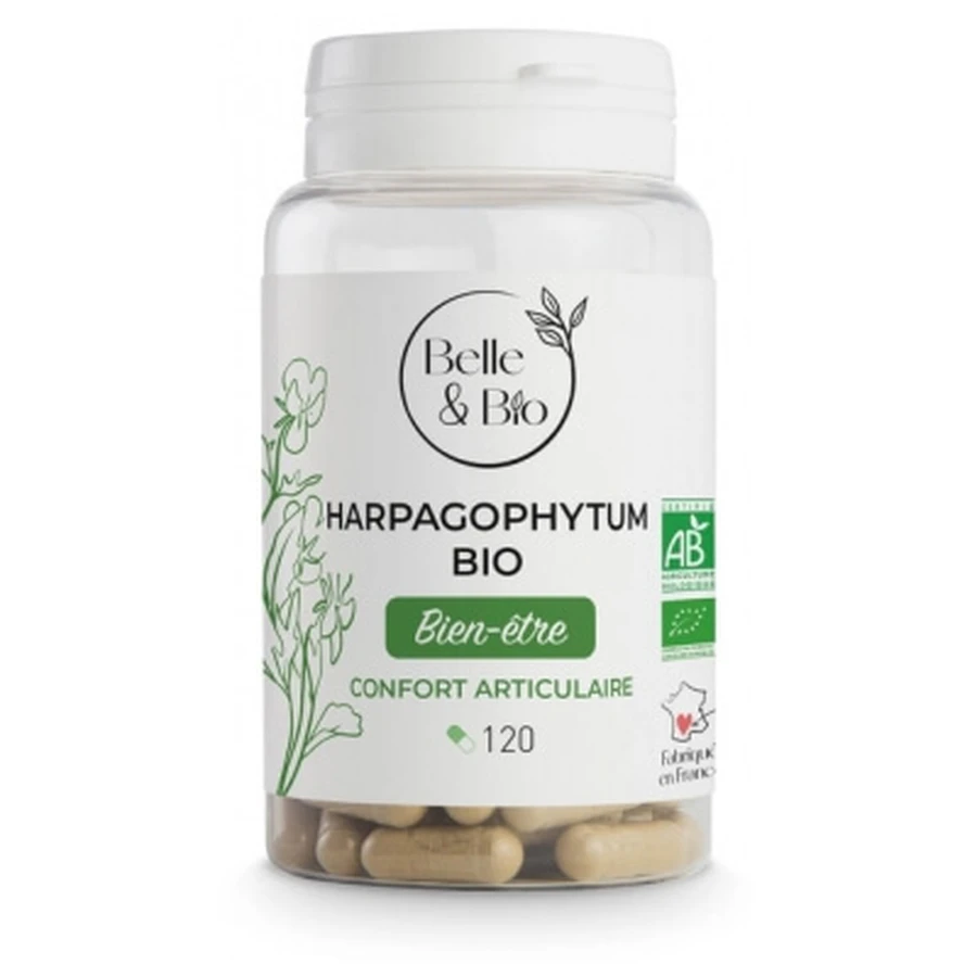 Belle & Bio Harpagophytum ecológico, 120 cápsulas