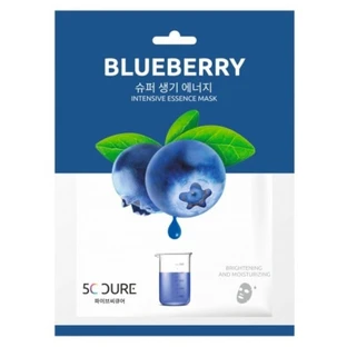 Jkosmec 5C Intensive Blueberry Essence Treatment Sheet Mask 25 ml