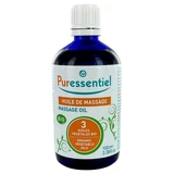 Puressentiel Massageöl mit 3 Bio-Pflanzenölen, 100 ml