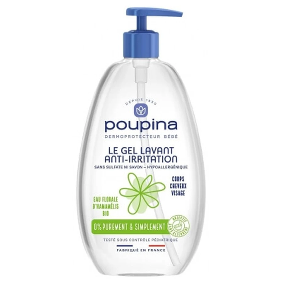 Poupina Anti-Irritatie Reinigingsgel 485 ml