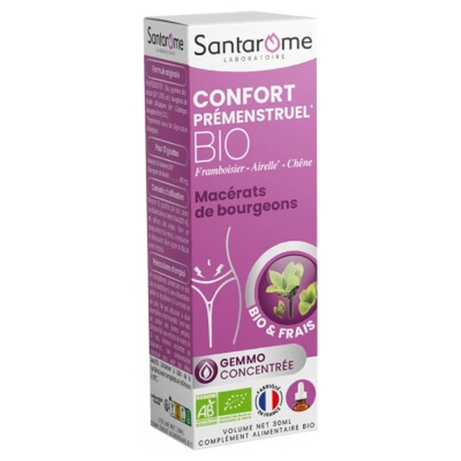 Santarome Organic Premenstrual Comfort, 30 ml