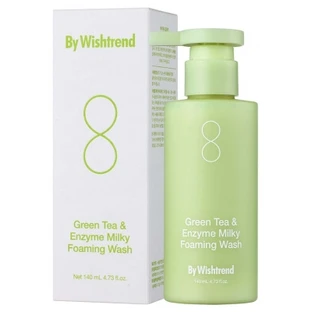 By Wishtrend Green Tea & Enzyme Milky Cleansing Foam 140 ml