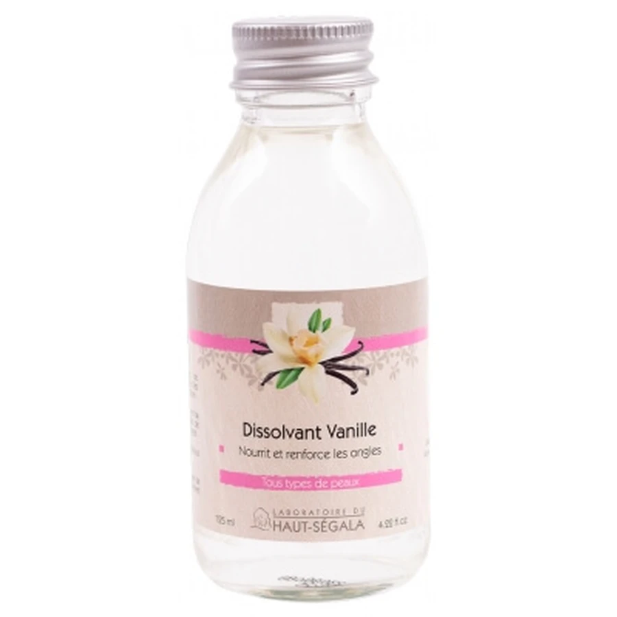 Laboratoire du Haut-Ségala Vanille-nagellakremover, 125 ml