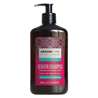 Champú reparador nutritivo con queratina de Arganicare