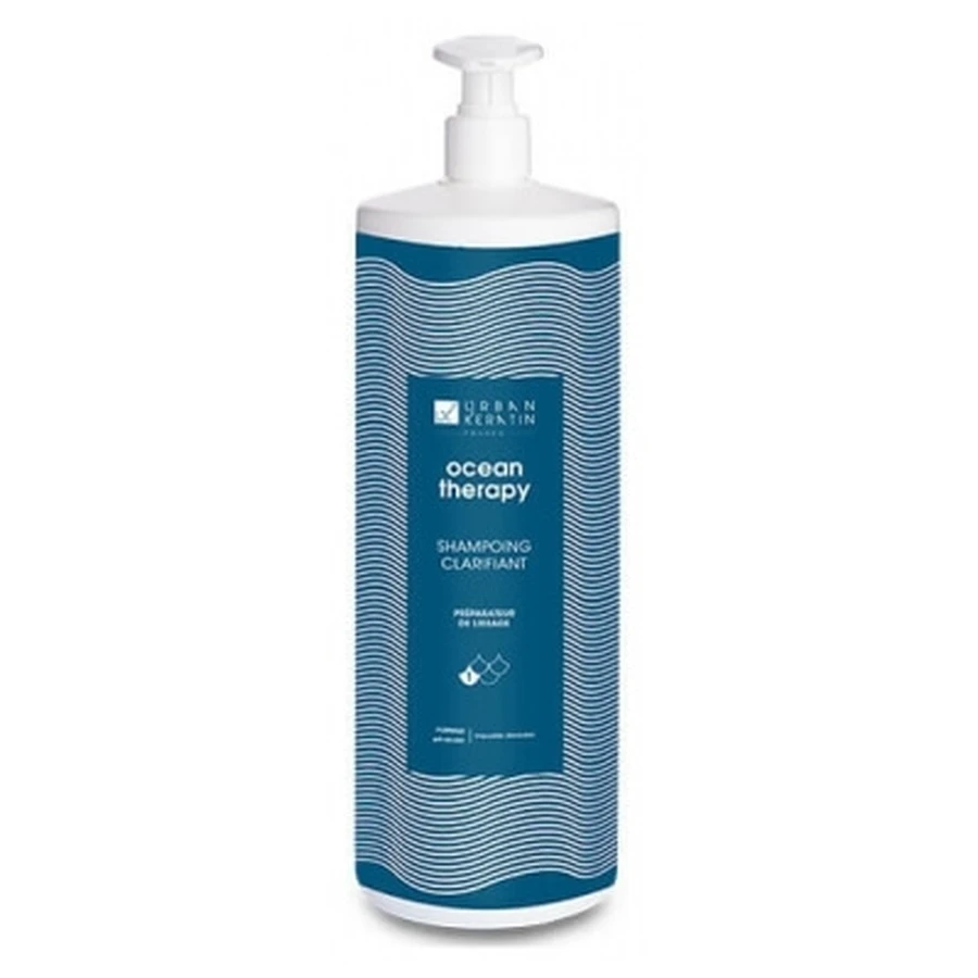 Champú clarificante Urban Keratin Ocean Therapy, 1 l