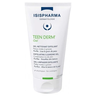 Isispharma Teen Derm Gel Nettoyant Exfoliant 150 ml