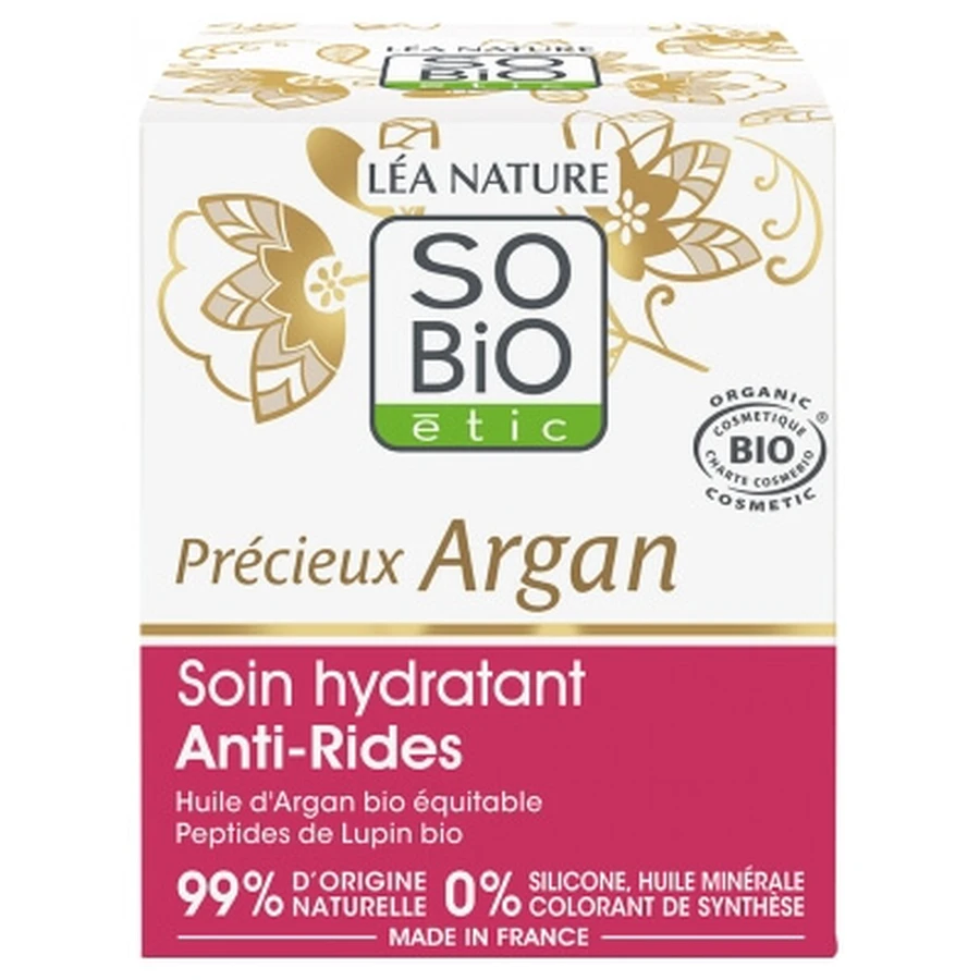 Léa Nature SO BIO étic Precious Argan Organic Anti-Wrinkle Moisturizer 50 ml