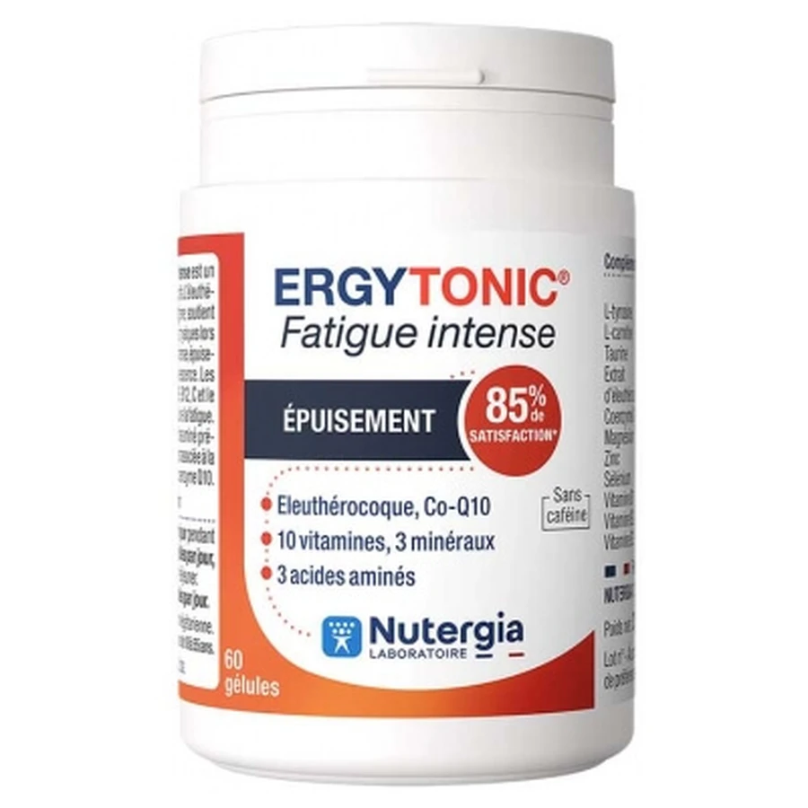 Nutergia Ergytonic para la fatiga intensa, 60 cápsulas