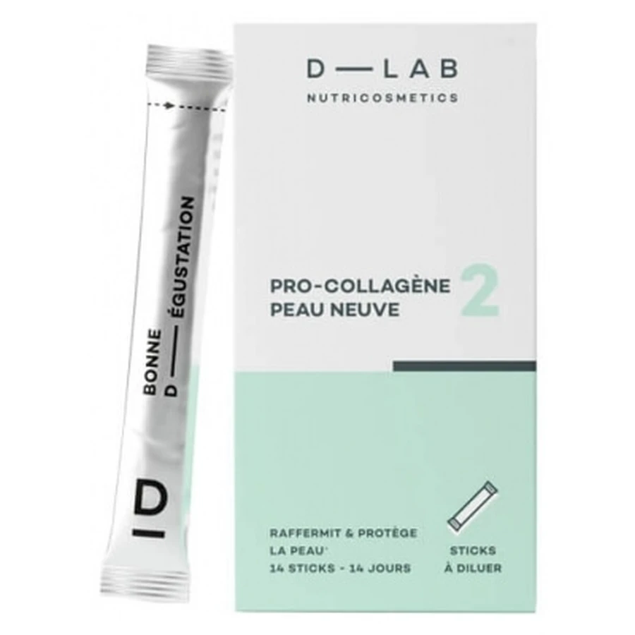 D-Lab Nutricosmetics Pro-Collagen-poedersticks voor een vernieuwde huid