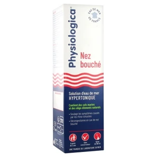 Gifrer Physiologica Hypertonic Seawater Solution for a Stuffy Nose, Spray, 100 ml