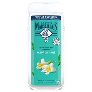Le Petit Marseillais Gel Douche & Bain Extra Doux Fleur de Tiaré 650 ml