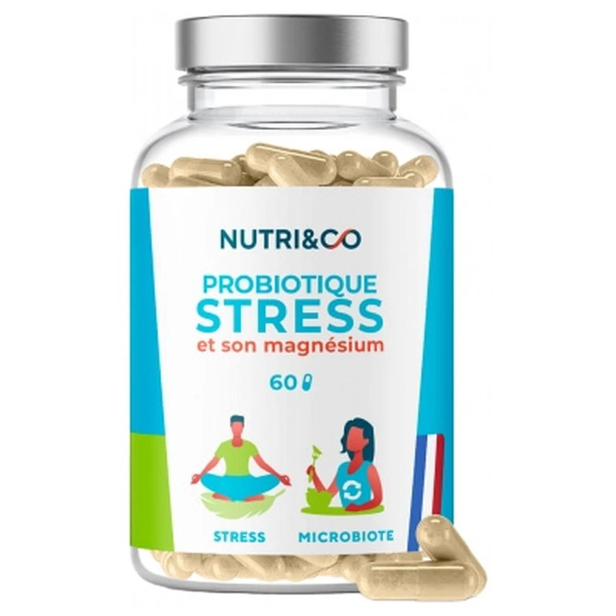Nutri&Co Probiotiques Stress 60 Gélules