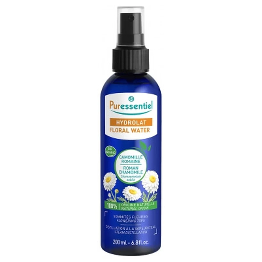 Hidrosol de manzanilla romana ecológica de Puressentiel, 200 ml