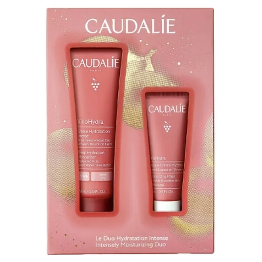 Caudalie VinoHydra intensief hydraterende crème 60 ml + gratis hydraterend crèmemasker 15 ml
