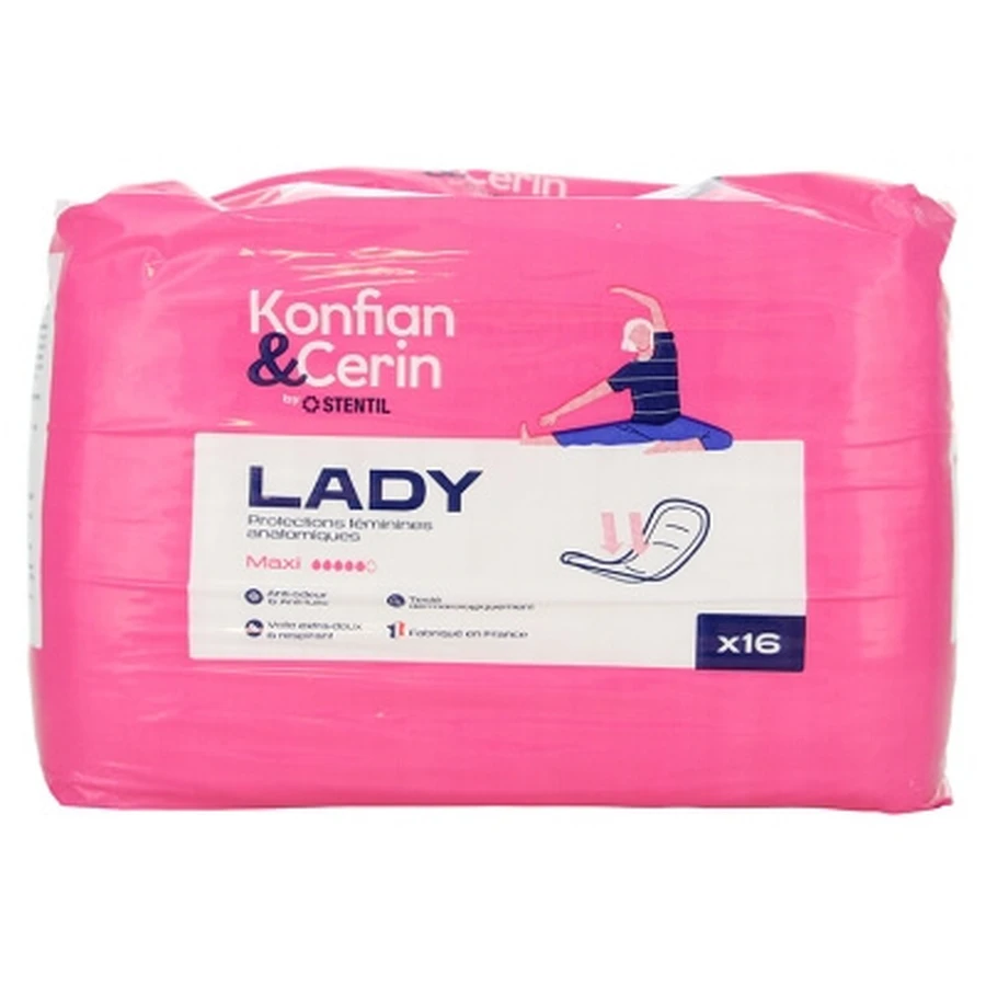 Stentil Konfian & Cerin Lady Maxi 16 maandverbanden