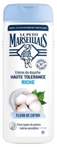 Le Petit Marseillais High-Tolerance Rijke douchecrème met katoenbloesem, 400 ml