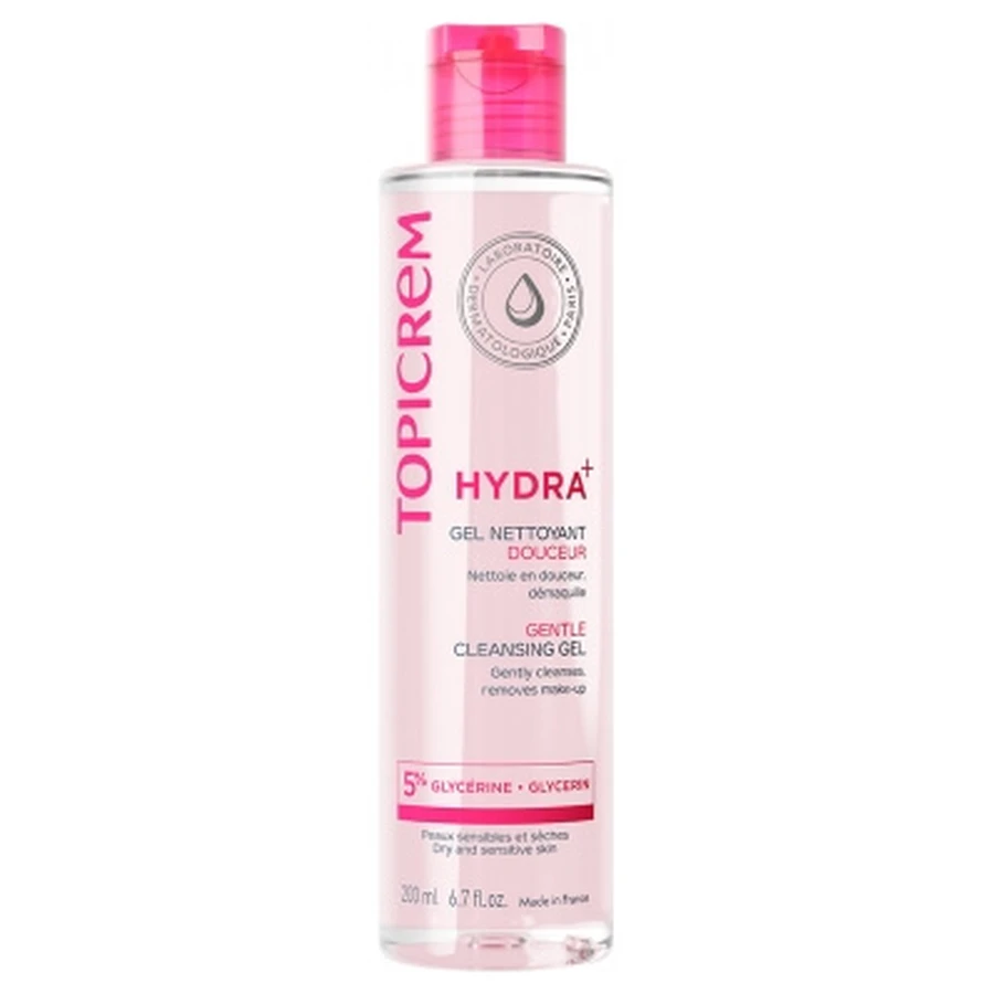 Topicrem Ultra-hydraterende, milde reinigingsgel 200 ml