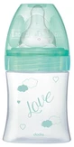 Dodie Initiation+ Glas-Babyflasche, 150 ml, Saugstufe 1, 0–6 Monate