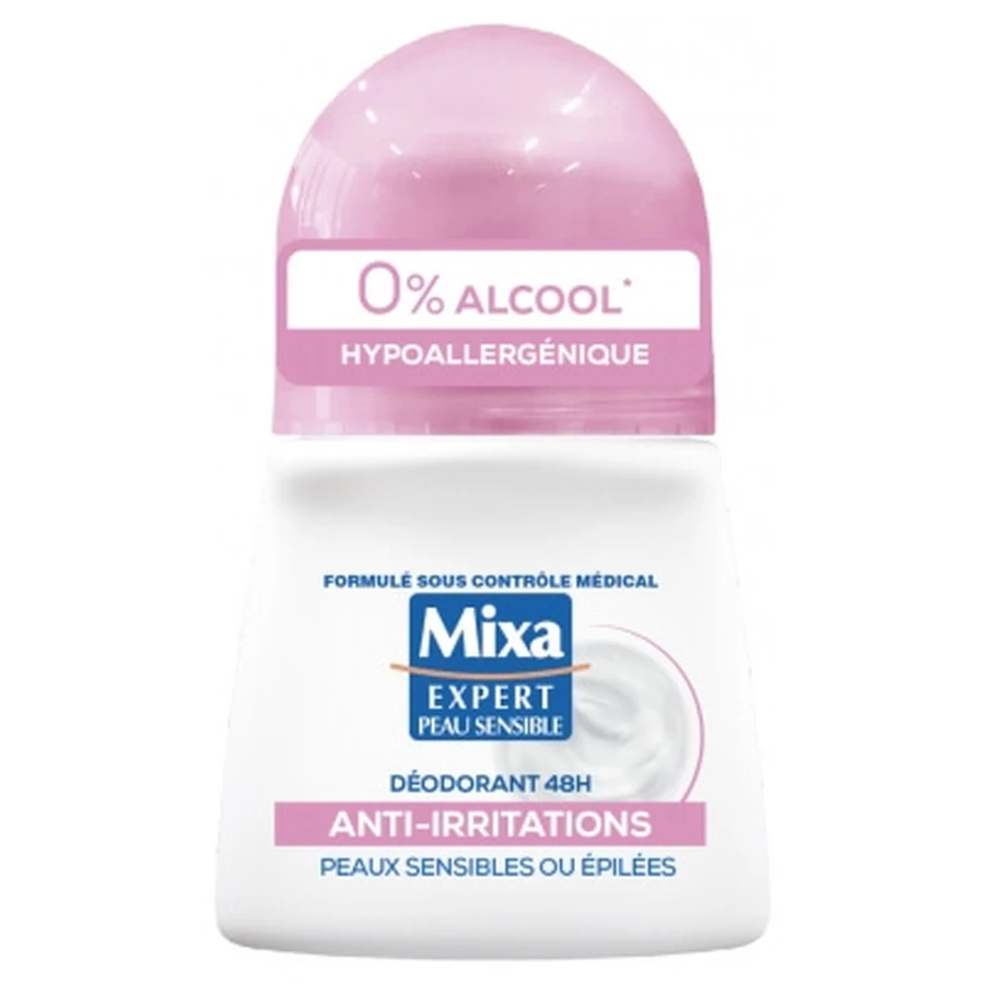 Mixa Expert Peau Sensible Déodorant Anti-Irritations 48H 50 ml