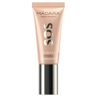 Mádara SOS Hydra Eye Revive: crema y mascarilla para el contorno de los ojos, 20 ml