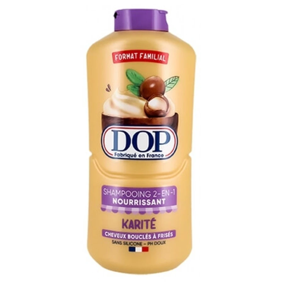 Dop 2-in-1 pflegendes Sheabutter-Shampoo für lockiges und krauses Haar, 500 ml