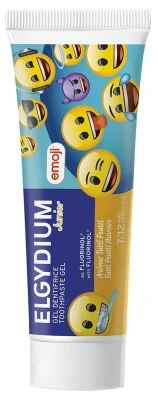Elgydium Junior Toothpaste Gel for Ages 7–12, Emoji Tutti Frutti…