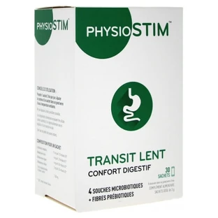 Immubio Physiostim Digestive Comfort bij trage stoelgang, 30 zakjes
