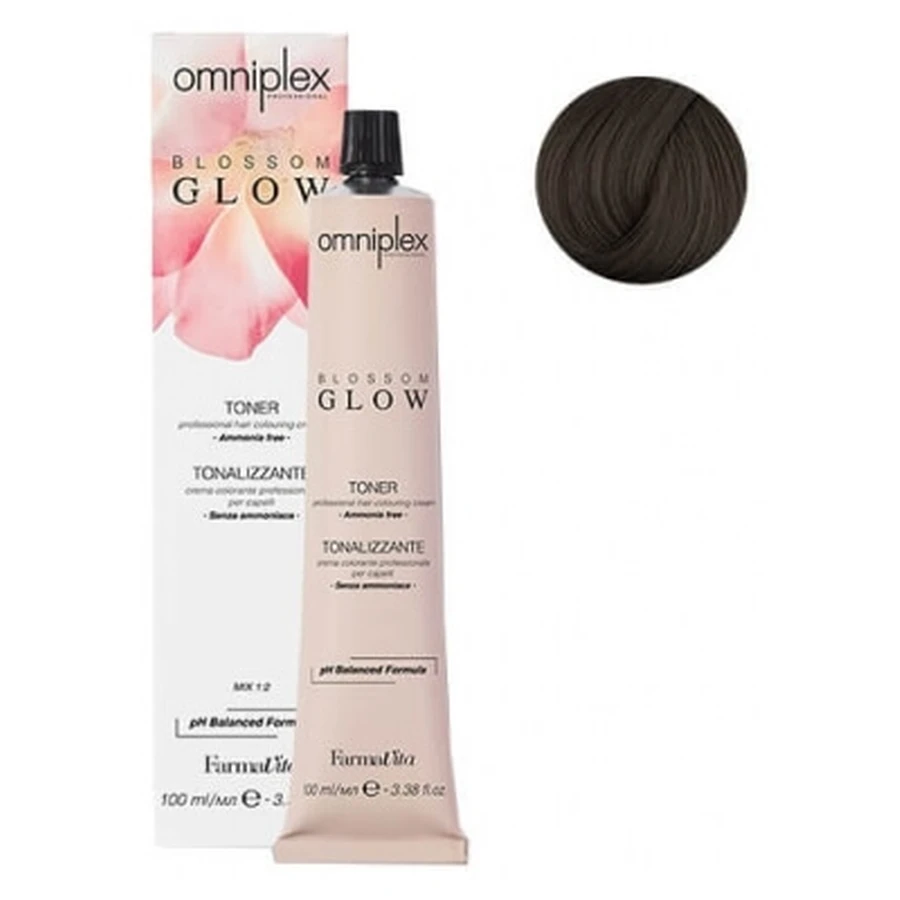 FarmaVita Toner DT 6.12 Graphite Blossom Glow Omniplex Haarfarbencreme