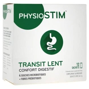 Immubio Physiostim Slow Transit Digestive Comfort, 12 zakjes